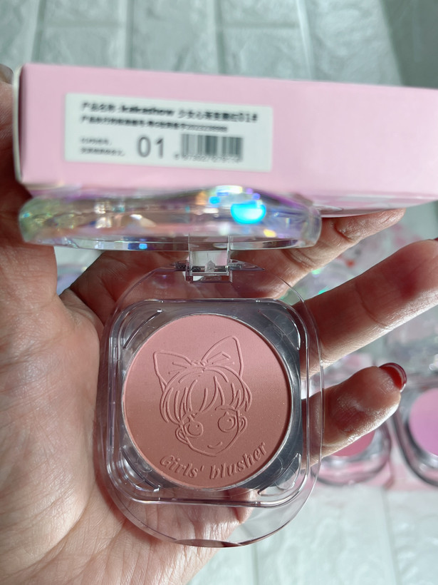 رژ گونه پنککی با رنگ پاییزی مات